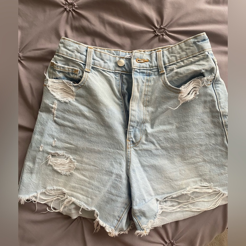 Zara High Waist Shorts